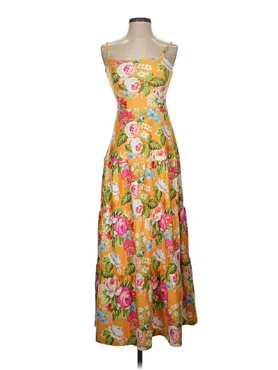 Pre-owned Smith & Quinn Cocktail Dress In Yellow
