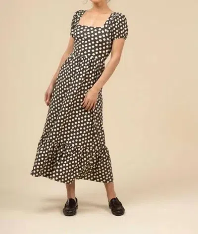 Smith & Quinn Cornelia Dress In Chocolate Dot In Multi