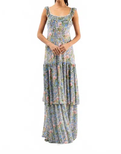 Smith & Quinn Desiree Maxi Dress In Forget Me Not In Multi