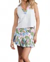 Smith & Quinn Ruth Skort In Limelight Garden In Multi