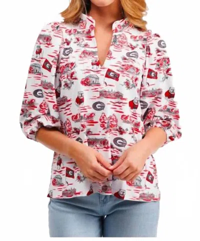 Smith & Quinn Eliza Top In Toile In Multi