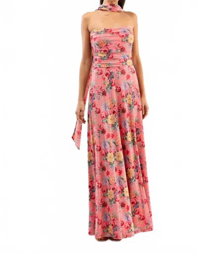 Smith & Quinn Esme Sheer Maxi Dress In Cottage Kiss In Multi