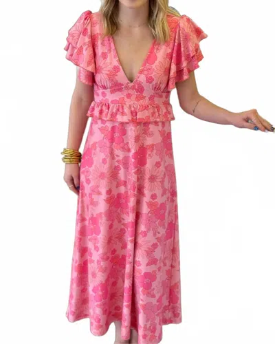 Smith & Quinn Genevieve Dress In Groovy Aloha In Pink