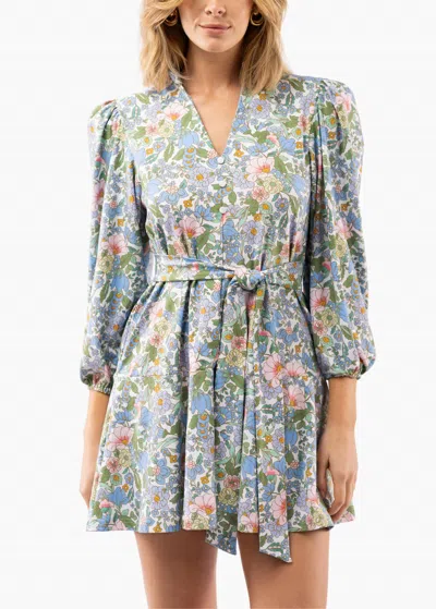 Smith & Quinn The Hazel Dress In Forget Me Knot In Multi