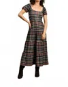 Smith & Quinn Heidi Maxi Dress In Stockholm Plaid In Multi