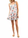 Smith & Quinn Ines Mini Dress In Shell Garden In Multi