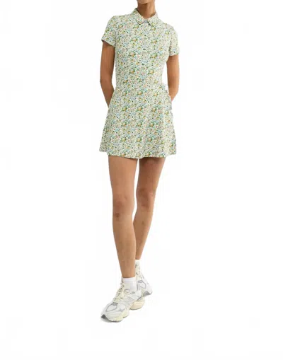 Smith & Quinn Ivy Short Sleeve Mini Dress In Posie Spritz In Multi