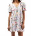 Smith & Quinn James Dress In Flower Box In White