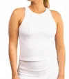 Smith & Quinn Jessie Tank Top In White In White