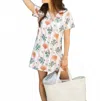 Smith & Quinn Josie Dress In Shell Garden In Neutral