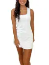 Smith & Quinn June Athleisure Mini Dress In White In White