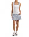 Smith & Quinn Kay Tank Top In White / Hydrangea In White