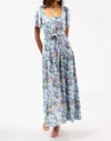 Smith & Quinn The Lane Maxi Dress In Coastal Ikat In Multi