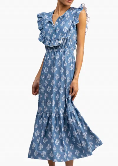 Smith & Quinn Loretta Dress In Poseidon's Kiss In Blue