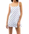 Smith & Quinn Lucille Mini Dress In Wave Stripe In Multi