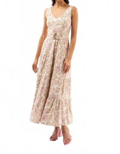 Smith & Quinn Macaron Petals Ginger Dress In Brown