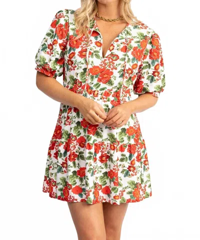 Smith & Quinn Marie Mini Dress In Hollyhock Heartbreak In Multi