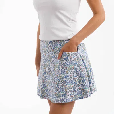 Smith & Quinn Molly Active Skort In Navy In Multi