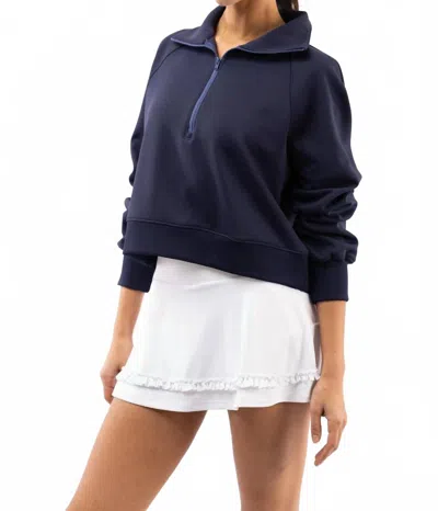 Smith & Quinn Nora Sweatshirt In Navy In Blue