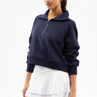 Smith & Quinn Nora Sweatshirt In Navy In Blue