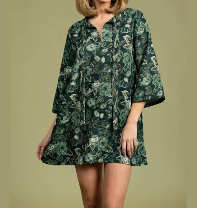 Smith & Quinn Phoebe Mini Dress In Rosemary Meadow In Green