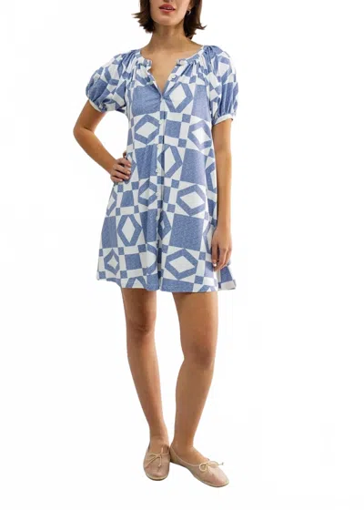 Smith & Quinn Posie Dress In Flower Patch In Multi