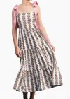 Smith & Quinn Sage Dress In Coconut Vine In Brown