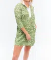 Smith & Quinn Sophia Dress In Tuileries Bloom Tart In Green