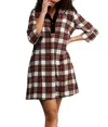Smith & Quinn Sophia Dress In Winter Tartan In Multi