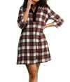 Smith & Quinn Sophia Dress In Winter Tartan In Multi