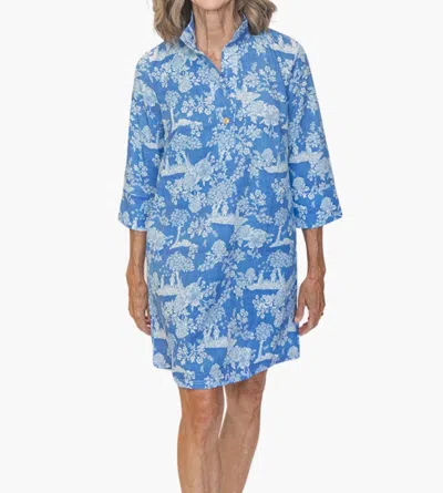 Smith & Quinn Sophia Tunic Dress In French Country In Blue