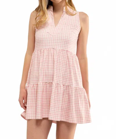 Smith & Quinn Tatum Dress In Pink Gingham