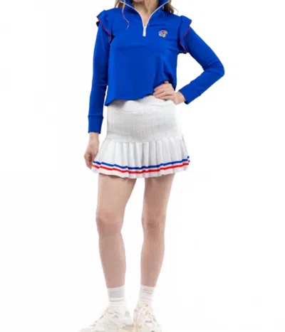 Smith & Quinn The Grayson Top In Kansas Blue