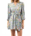 Smith & Quinn The Hazel Dress In Forget Me Knot In Multi
