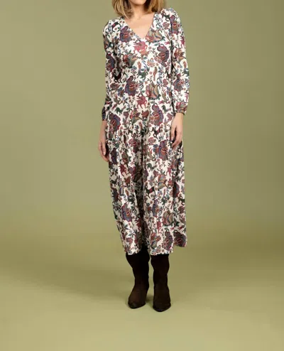 Smith & Quinn The La Dress In Woodland Flora In Multi