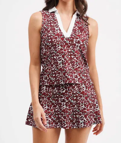 Smith & Quinn The Reese Skort In South Carolina Poppies In Multi