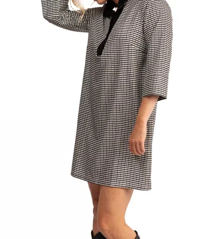 Smith & Quinn The Sophia In French Gingham In Black
