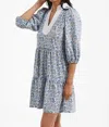 Smith & Quinn The Tory Dress In Spring Sprig In Blue