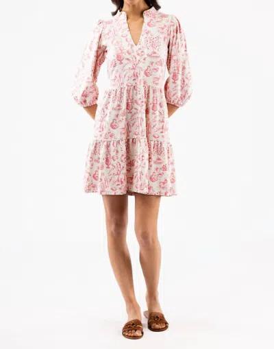 Smith & Quinn The Tory Mini Dress In Dolce Vita In Pink
