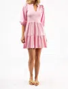 Smith & Quinn Tory Ponte Dress In Light Pink In Pink