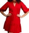 Smith & Quinn Tory Dress In Red In Red
