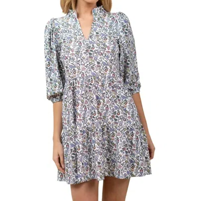 Smith & Quinn Tory Mini Dress In Little Flowers In Multi