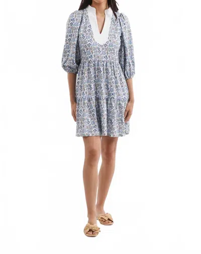 Smith & Quinn Tory Mini Dress In Spring In Gray