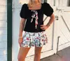 Smith & Quinn The Chia Top In Black Corduroy In Black