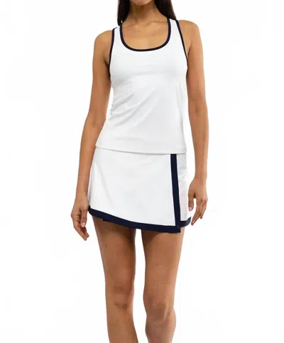 Smith & Quinn Women's The Mae Tank Top In White/navy