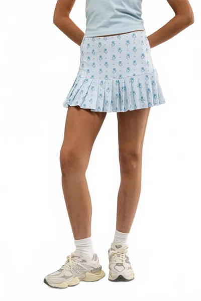 Smith & Quinn Women's The Ruth Skort In Blue Dot Floral