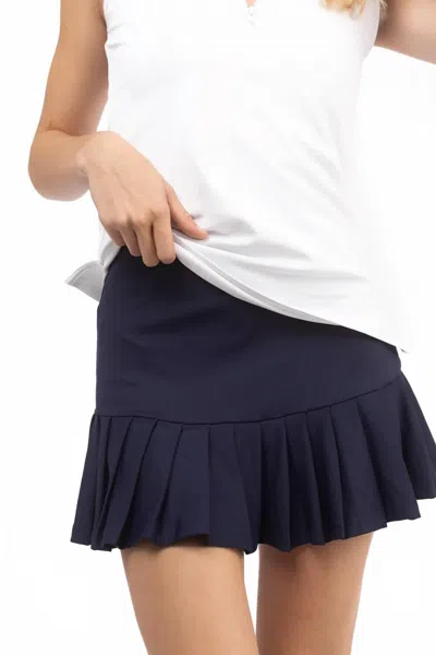Smith & Quinn Women's The Ruth Skort In White/navy In Black