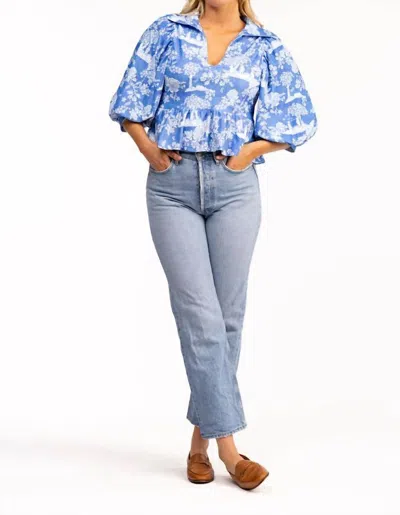 Smith & Quinn Wren Top In French Country In Multi