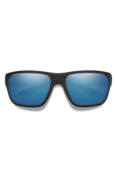 Smith Arvo 61mm Chromapop™ Polarized Wraparound Sunglasses In Multi