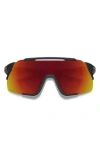 Smith Attack 130mm Chromapop™ Shield Sunglasses In Red